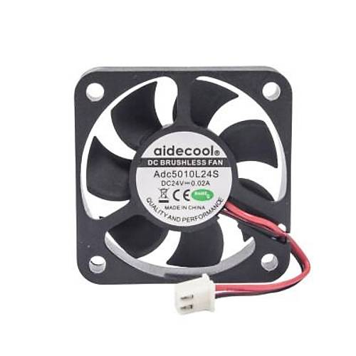 50x50x10mm 24V 0.02A Fan 2 Kablolu