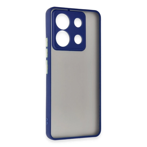 Newface Xiaomi Redmi Note 13 Pro 5G Kılıf Montreal Silikon Kapak - Lacivert