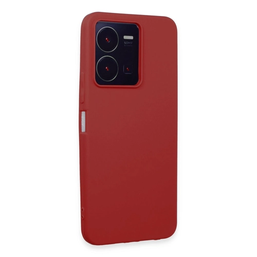 Newface Vivo Y35 Klf First Silikon - Krmz