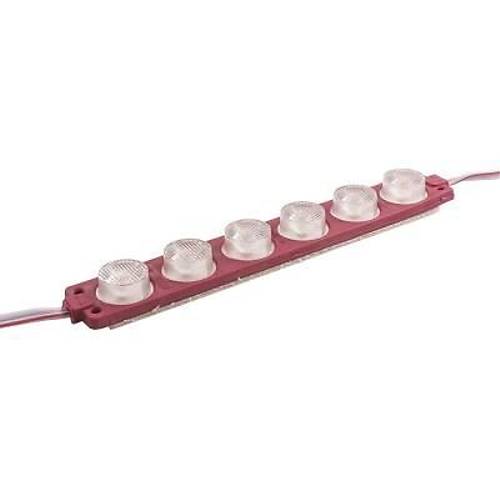 6W Mercekli Modl 6'l Led - Krmz 12V