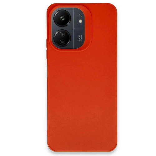 Newface Xiaomi Redmi 13C Klf Petro Silikon - Krmz
