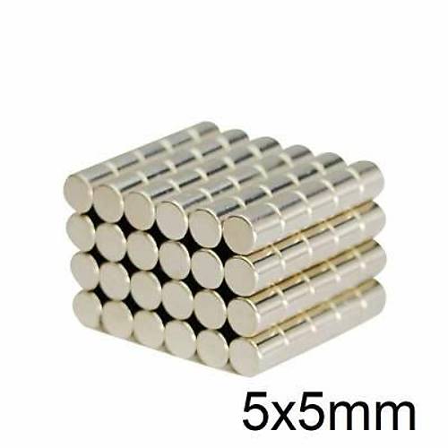 5X5mm Neodyum Gl Mknats - Neodim Magnet