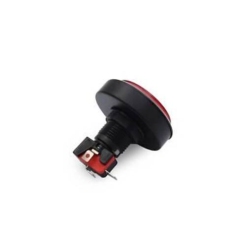60mm 12V Dz Ikl Oyun Makinesi Butonu - Krmz