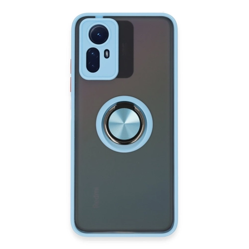 Newface Xiaomi Redmi Note 12S Klf Montreal Yzkl Silikon Kapak - Buz Mavi