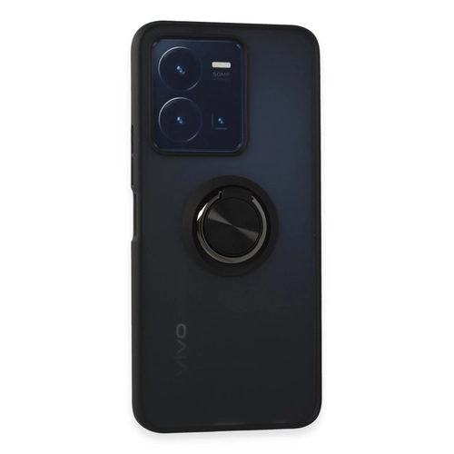 Newface Vivo Y35 Klf Montreal Yzkl Silikon Kapak - Siyah