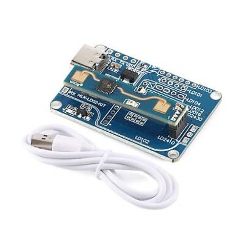 HLK-LD2410B+BLE 24Ghz Radar Hareket Alglama Sensr Modl Kiti