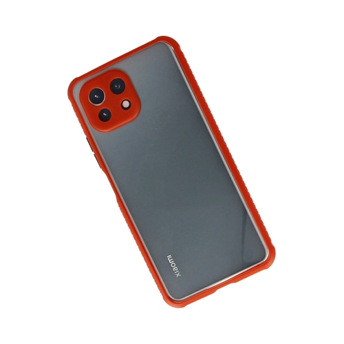 Newface Xiaomi M 11 Lite Klf Miami effaf Silikon - Krmz