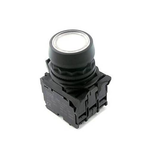 ISP-AW31B5 24V Led Ikl Yayl Buton - Beyaz