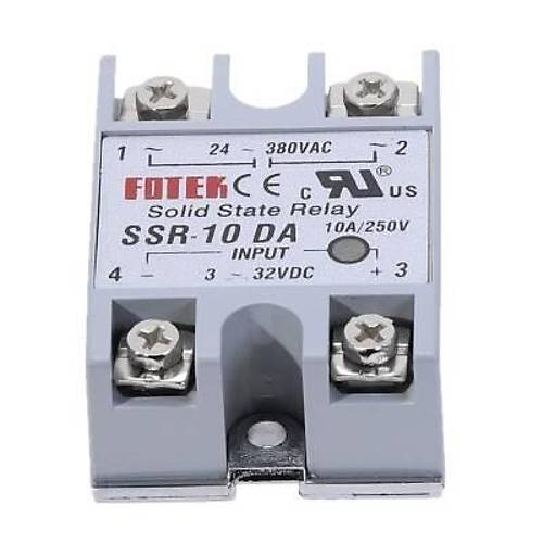 SSR-10DA Solid State Rle 10A - 3-32VDC Giri 24-380VAC k