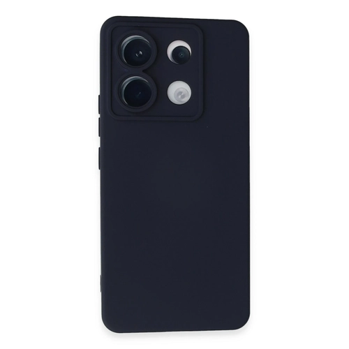 Newface Xiaomi Redmi Note 13 Pro 5G Klf Nano ii Kadife Silikon - Lacivert
