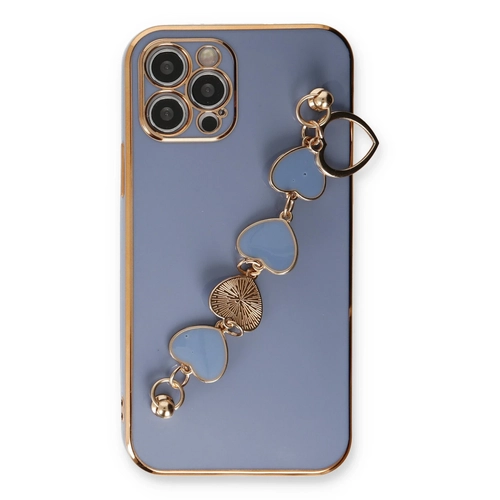 Newface iPhone 12 Pro Kılıf Esila Silikon - Gri