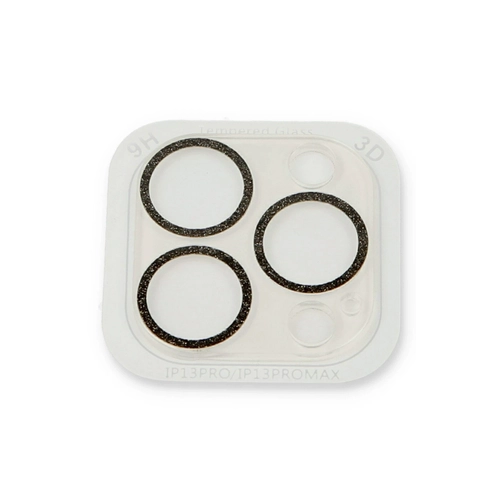 Newface iPhone 13 Pro Max Shine Kamera Lens Koruma Cam - Siyah