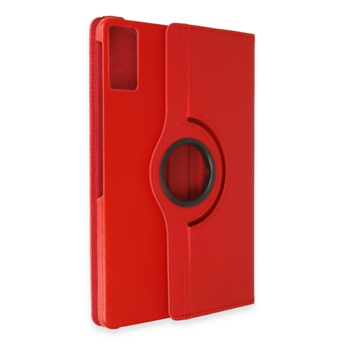 Newface Xiaomi Redmi Pad SE Klf 360 Tablet Deri Klf - Krmz
