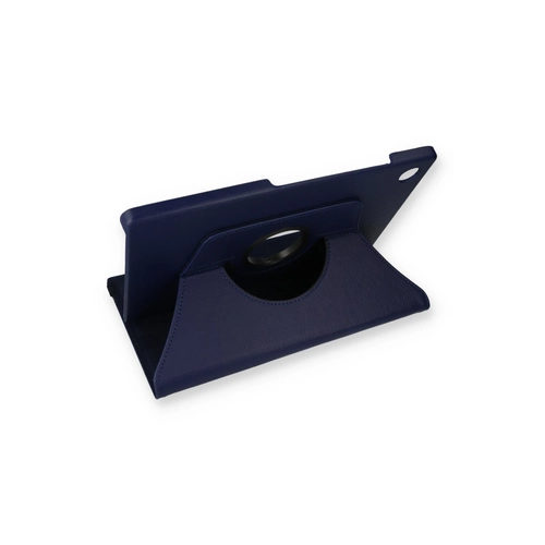 Newface Samsung Galaxy Tab A9 Klf 360 Tablet Deri Klf - Lacivert