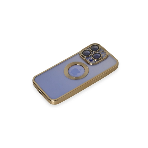 Newface iPhone 15 Pro Kılıf Slot Silikon - Gold