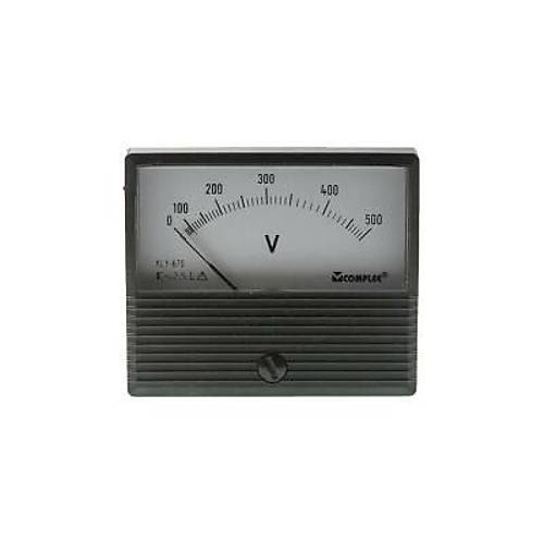 500V Analog Voltmetre - Panel Tipi l Aleti KLY-T670