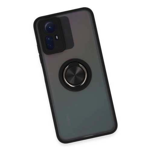 Newface Xiaomi Redmi Note 12S Klf Montreal Yzkl Silikon Kapak - Siyah