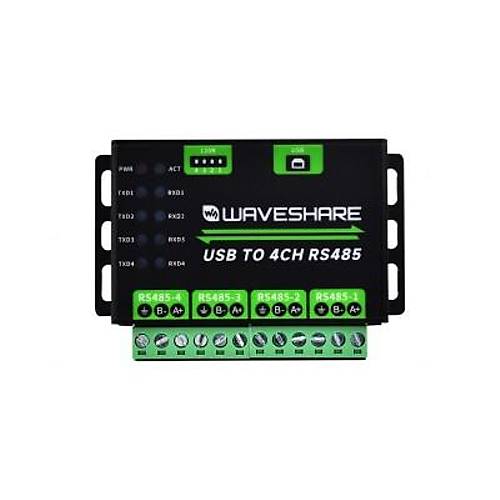 Endstriyel USB'den 4 Kanal RS485'e Dntrc
