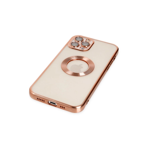 Newface iPhone 12 Pro Max Klf Slot Silikon - Rose Gold