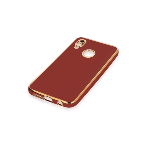 Newface Huawei P20 Lite Klf Volet Silikon - Krmz