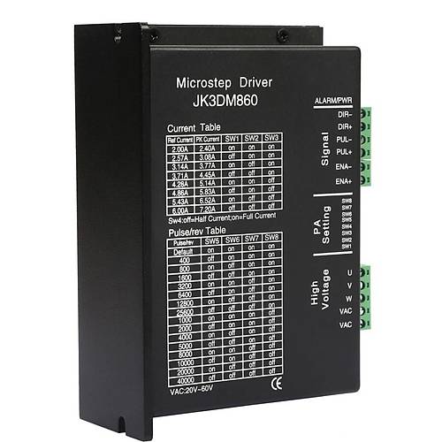 JK3DM860 7.2A �� Fazl� Step Motor S�r�c�