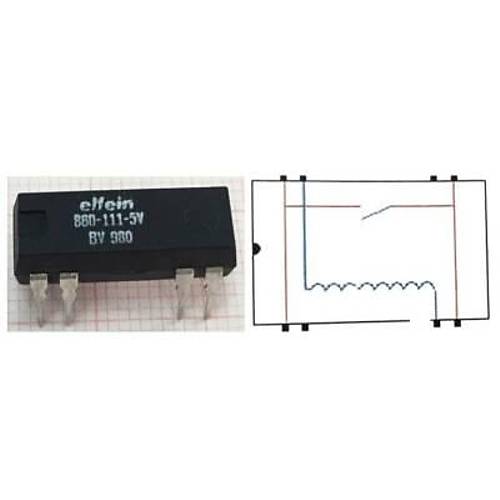 880-111 5V Reed Rle Tek Kontak N/O 5VDC 0.5A