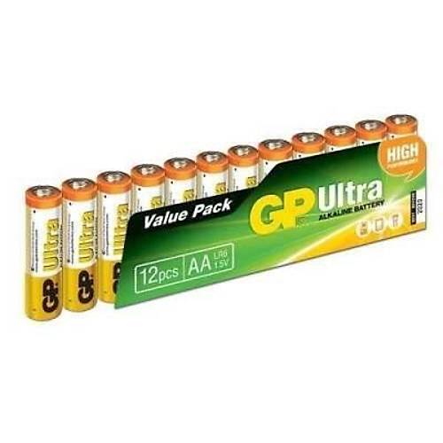 GP Ultra 12'li AA Kalem Pil - Ekonomik Paket