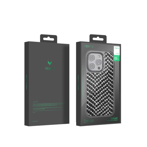 Venco iPhone 15 Viper Kapak - Siyah