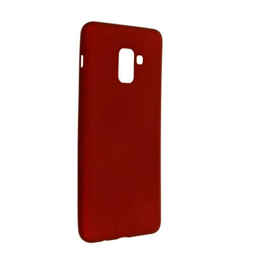 Newface Samsung Galaxy A8 Plus 2018 Klf First Silikon - Bordo