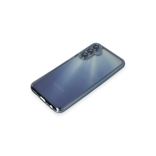 Newface Samsung Galaxy M34 5G Klf Razer Lensli Silikon - Ak Mavi