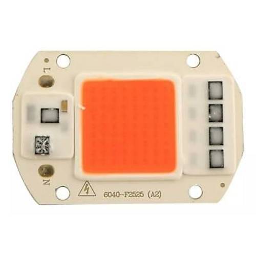 Krmz 220V Projektr Cob Led 50W Driver ipli