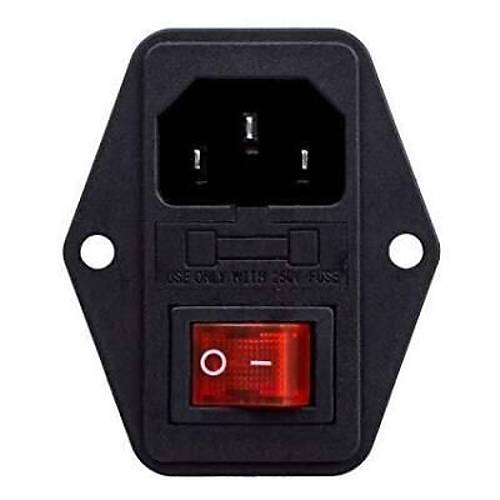 Kulakl Erkek Power Soketi - Ikl Anahtarl
