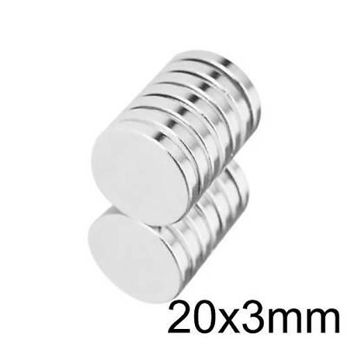 20X3mm Neodyum Gl Mknats - Neodim Magnet