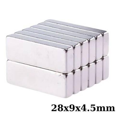 28x9x4.5mm Neodyum Gl Mknats - Neodim Magnet