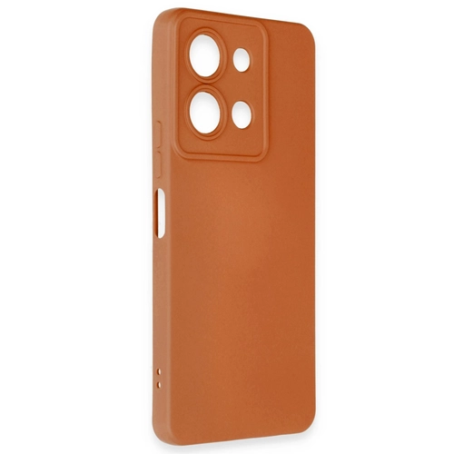 Newface Vivo Y36 Klf Nano ii Kadife Silikon - Turuncu
