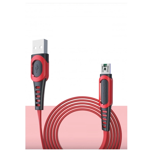 Konfulon DC24 Micro USB Kablo 1.2M 4A - Krmz