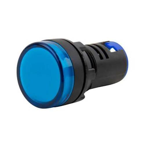 AD16-22DS 12-48V AC/DC Sinyal Lambas - Mavi