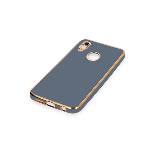 Newface Huawei P20 Lite Klf Volet Silikon - Mavi