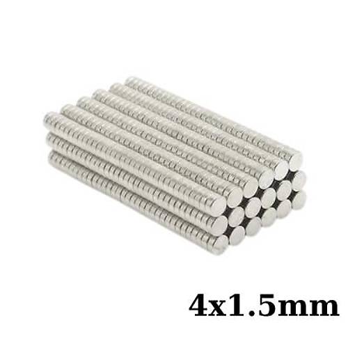 4x1.5mm Neodyum Gl Mknats - Neodim Magnet