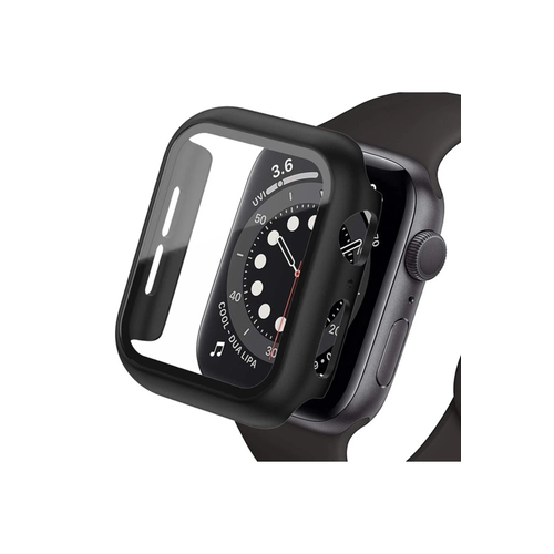 Newface Apple Watch Ultra 49mm Caml Kasa Ekran Koruyucu - Siyah