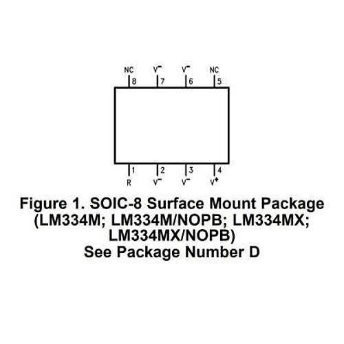 LM334MX/NOPB SOIC-8 SMD Entegre