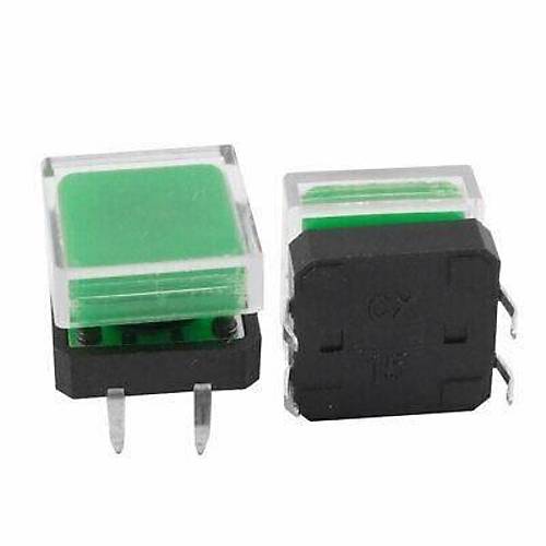 Tact Switch Kare Kapak ile Uyumlu effaf Koruma Klf