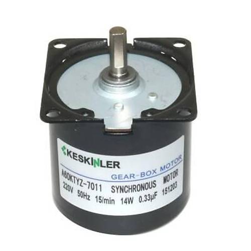 KTYZ-60 15 RPM 14W AC Senkron Motor