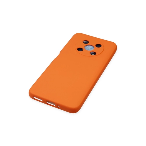 Newface Huawei Nova Y90 Klf Nano ii Kadife Silikon - Turuncu