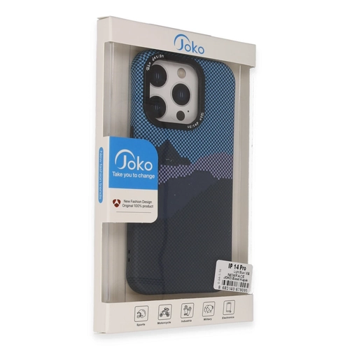 Joko iPhone 15 Pro Max Basel Kapak - Ak Mavi