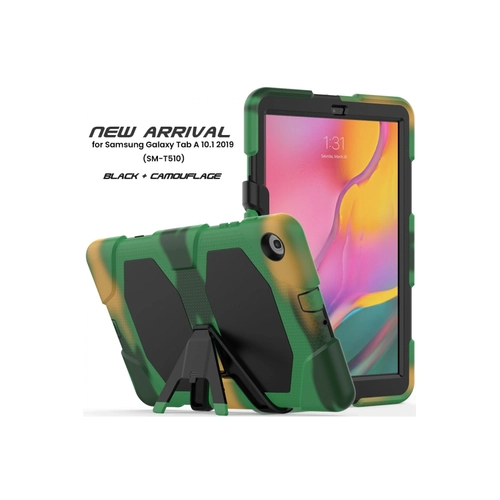 Newface Samsung Galaxy T510 Tab A 10.1 Klf Griffin Tablet Kapak - Kamuflaj
