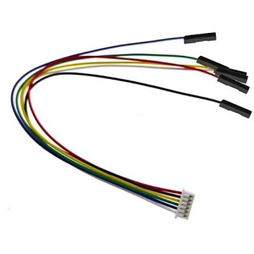 6-Pin JST 1.25mm Dii - 2.54mm Dii Dupont Dntrc Kablo - 20cm