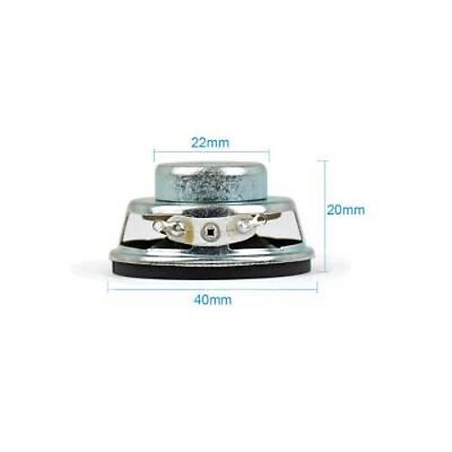 Hoparlr 4 ohm 3W 40mm