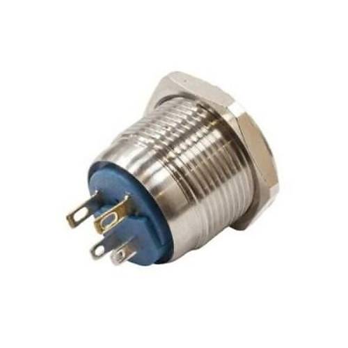 HJS19C 19mm Dz Yayl Ikl Metal Buton - Yeil