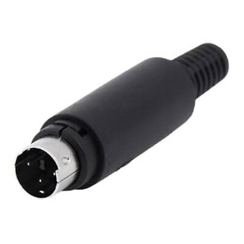3 Pin Erkek Mini DIN Konnektr